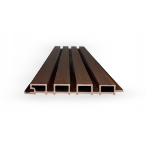 Фасадная реечная панель ДПК Holzhof Эко / Eco 219x24x3000 Венге от производителя  Holzhof по цене 575 р