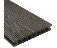 Террасная доска Esthetic Wood шовная с тиснением Венге Террасная доска Esthetic Wood шовная с тиснением Венге