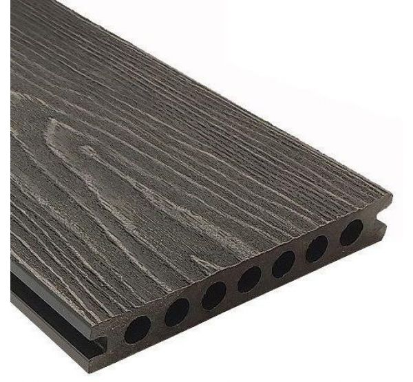 Террасная доска Esthetic Wood шовная с тиснением Венге от производителя  Holzhof по цене 620 р
