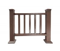 Ограждения с тиснением "под деревоо" Комплект в коробке