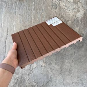 Ступень из ДПК Latitudo Step-320 Полнотелая Каштан от производителя  Latitudo по цене 2 916 р