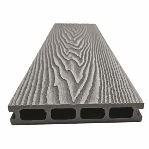 Террасная доска Double 3D Серый от производителя  NanoWood по цене 455 р