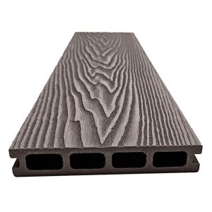 Террасная доска Double 3D Венге от производителя  NanoWood по цене 455 р