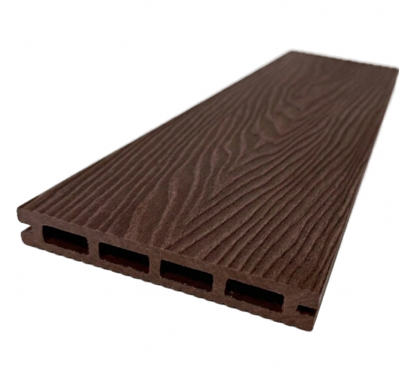Террасная доска ДПК Lite 3D Венге от производителя  NanoWood по цене 400 р