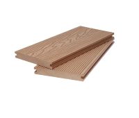 Террасная доска ДПК ( 3D фактура дерева ) полнотелая двухсторонняя Песочный