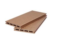 Террасная доска ДПК 3D+вельвет пустотелая двухсторонняя Песочный