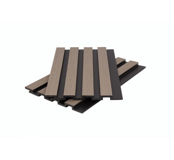 Стеновая панель брусковая из ДПК CO-EX MIX Snow Mix от производителя  Polivan Group по цене 702 р