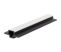 Стыковочный элемент для фасадной панели двухцветный, co-extrusion, Белый (Под заказ)