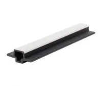Стыковочный элемент для фасадной панели двухцветный, co-extrusion, Белый (Под заказ)