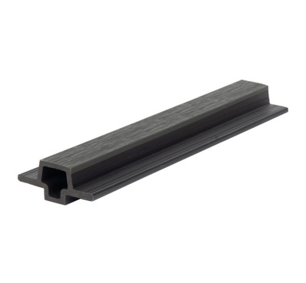 Стыковочный элемент для фасадной панели двухцветный, co-extrusion, Тёмно-серый (Под заказ) от производителя  Polywood по цене 483 р