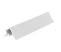 Угловой элемент для фасадной панели, co-extrusion Белый (Под заказ)