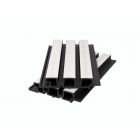 Панель брусковая, двухцветная 3D, co-extrusion