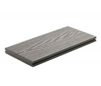 Террасная доска ДПК MASSIVE STRONG 3D тиснение под дерево Серый (Под заказ)