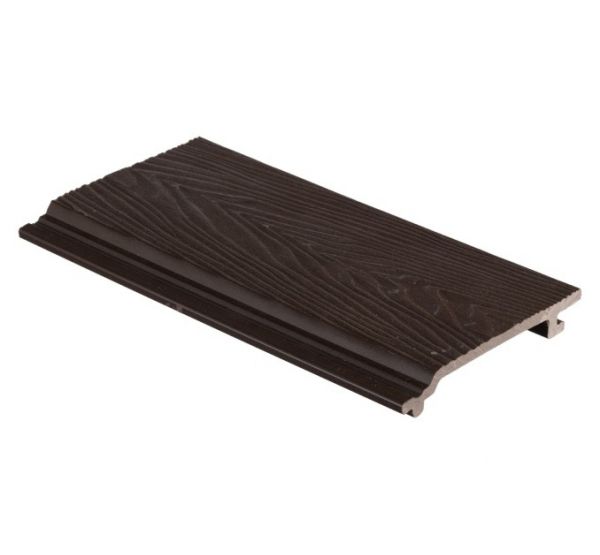 Сайдинг ДПК 3D 156x22 Коричневый от производителя  Polywood по цене 530 р