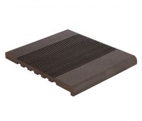 Ступень массивная 346х24 Коричневая