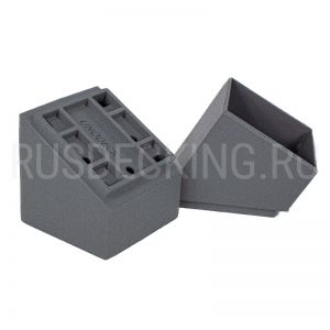 Крепление балясины наклонное из алюминия от производителя  RusDecking по цене 364 р