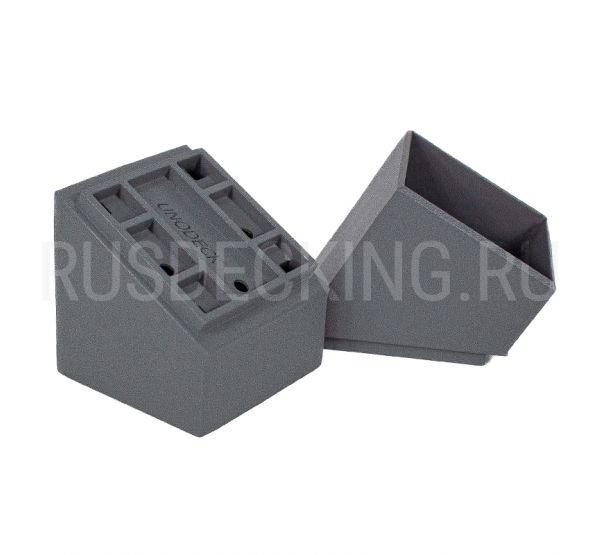 Крепление балясины наклонное из алюминия от производителя  RusDecking по цене 364 р