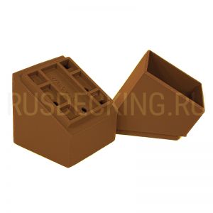 Крепление балясины наклонное из алюминия от производителя  RusDecking по цене 364 р