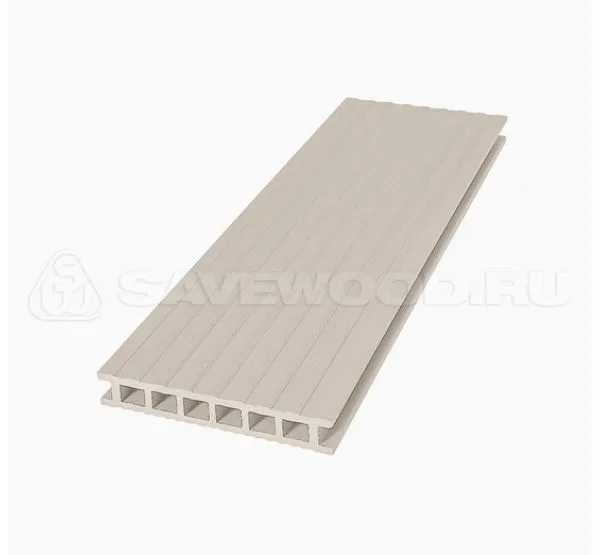 Террасная доска SW Quercus Бежевый от производителя  Savewood по цене 825 р