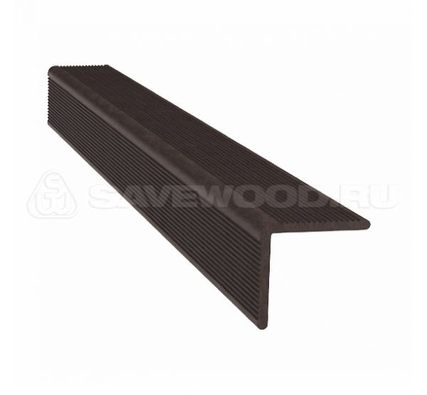 Уголок ДПК 40x40x5 Темно-коричневый от производителя  Savewood по цене 320 р
