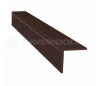 Уголок ДПК 40x40 Терракот