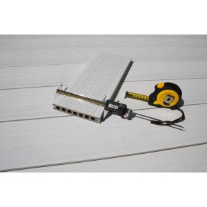 Террасная доска ПРАКТИК Моноколор Жемчуг (Под заказ) от производителя Terrapol по цене 968 р Террасная доска ПРАКТИК Моноколор Жемчуг (Под заказ) от производителя Terrapol по цене 968 р