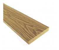 Террасная доска Смарт 3D Полнотелая без паза Дуб Севилья