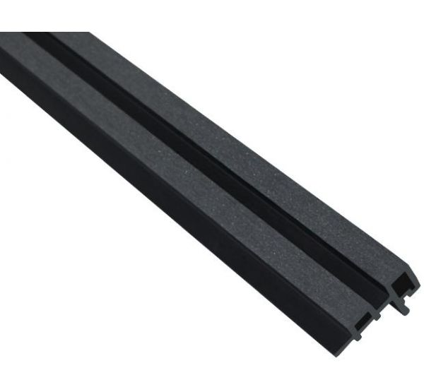 Угловой элемент ДПК для панели шлифованный Чёрный от производителя  OutDoor по цене 717 р