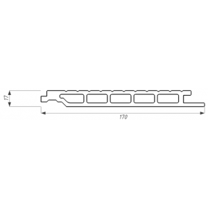 Фасадные панели ДПК SelecT Венге от производителя  Woodvex по цене 475 р