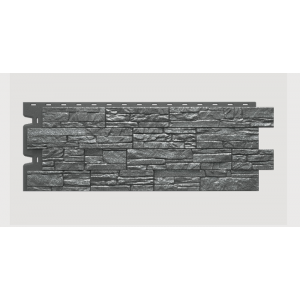 Фасадные панели (цокольный сайдинг) , Stein (песчаник), Антрацит от производителя  Docke по цене 695 р