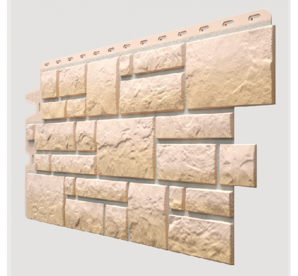 Фасадные панели (цокольный сайдинг) , Burg (камень), Sandenburg Песчаный от производителя  Docke по цене 577 р