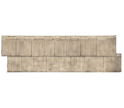 Фасадные панели (цокольный сайдинг) коллекция Щепа Пихта ЭКО-2 - Сосна от производителя Т-сайдинг по цене 534.00 р