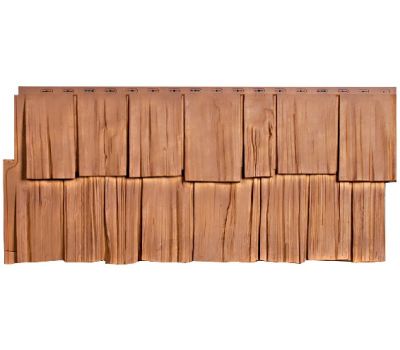 Фасадные панели (цокольный сайдинг) коллекция Щепа Дуб - Тянь Шань от производителя Т-сайдинг по цене 554.00 р