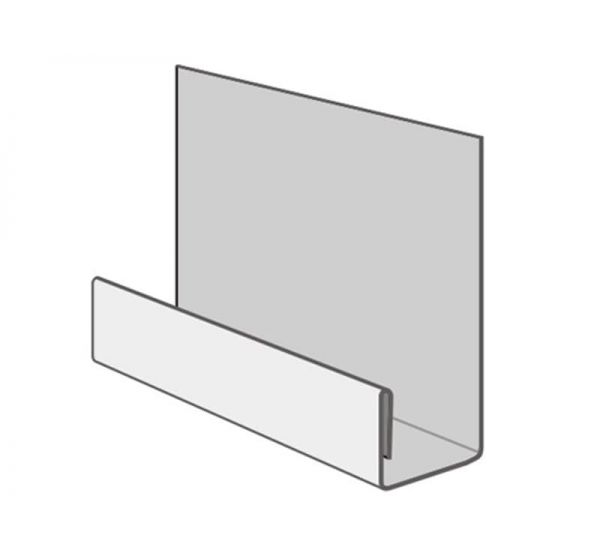 Стартовая планка металлическая (длина 2 м) длных панелей от производителя  Holzplast по цене 0 р