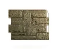 Фасадные панели (цокольный сайдинг) Бут Olivegreen / Оливковый