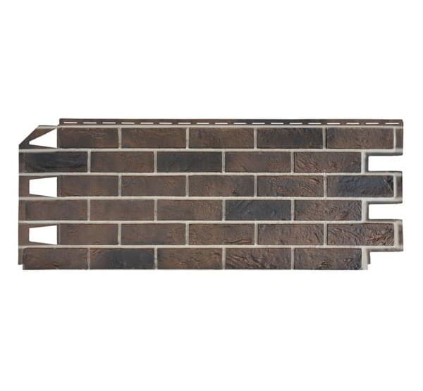 Фасадные панели кирпич Solid Brick Коричневый от производителя  Vox по цене 570 р