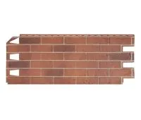 Фасадные панели кирпич Solid Brick Красный Фасадные панели кирпич Solid Brick Красный