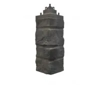 Внешний угол Creek Ledgestone (Бутовый камень) County Gray Внешний угол Creek Ledgestone (Бутовый камень) County Gray
