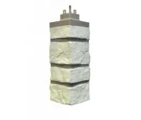 Внешний угол Creek Ledgestone (Бутовый камень) Ivory White Внешний угол Creek Ledgestone (Бутовый камень) Ivory White