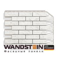 Фасадные панели (цокольный сайдинг) Кирпич Белый NEW
