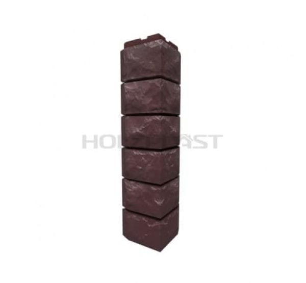 Внешний Угол для коллекции Скол Темно-коричневый от производителя  Holzplast по цене 420 р