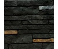 Цокольный сайдинг Stacked-Stone Premium (Природный камень Премиум) Shadow Ridge (Антрацит)