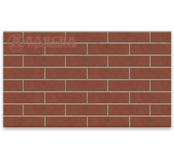 Фасадная Amsterdam red от производителя  Термопанели Аляска по цене 2 000 р