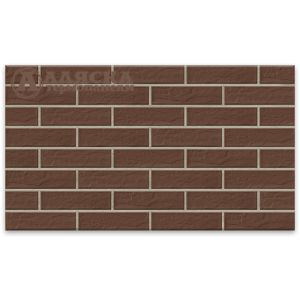 Фасадная Braun Rustic от производителя  Термопанели Аляска по цене 1 720 р