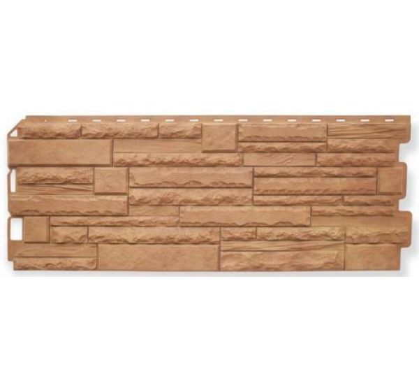 Фасадные панели (цокольный сайдинг)   Скалистый камень Памир от производителя  Альта-профиль по цене 654 р