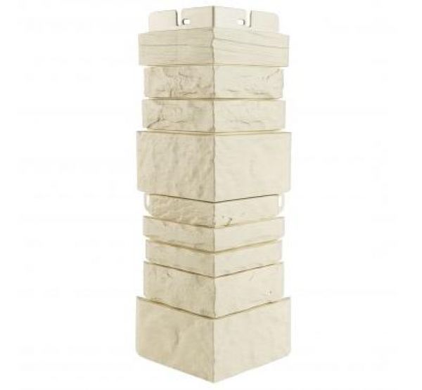 Угол наружный Скалистый камень ЭКО Песчаный от производителя  Альта-профиль по цене 270 р