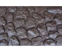 Фасадные панели Камень мелкий Коричневый Фасадные панели Камень мелкий Коричневый