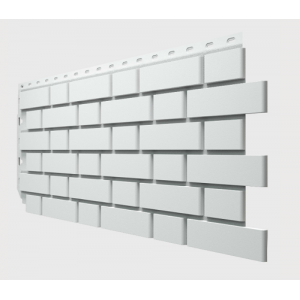 Фасадные панели Flemish (гладкий кирпич) Белый от производителя  Docke по цене 440 р