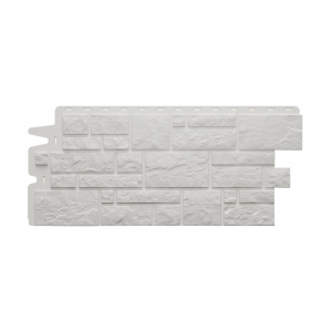 Фасадные панели (цокольный сайдинг) , Burg (камень), Молочный от производителя  Docke по цене 545 р