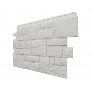 Фасадные панели (цокольный сайдинг) , Burg (камень), Молочный от производителя  Docke по цене 545 р